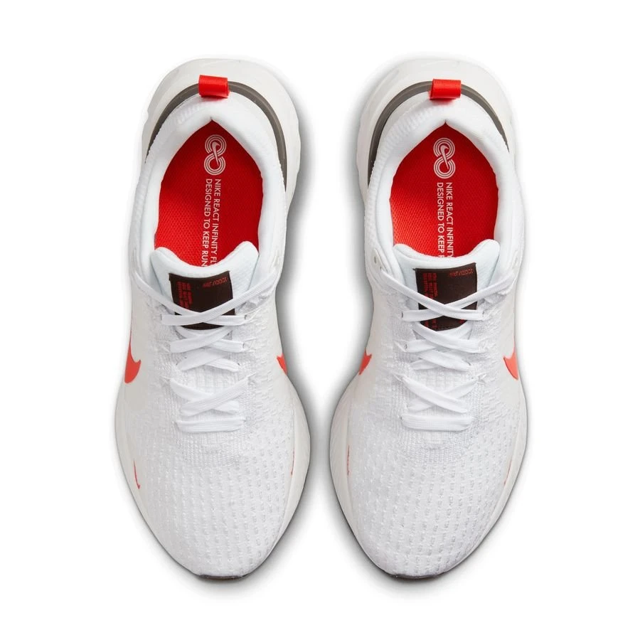 Nike Running Shoe React Infinity Run FK 3 - White/Crimson/Platinum Tint 5 Nike Running Shoe React Infinity Run FK 3 - White/Crimson/Platinum Tint - Image 5