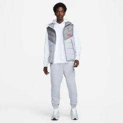 Nike Liverpool Down West NSW Windrunner - Smoke Grey/Wolf Grey/Tough Red -football 81dd49901732