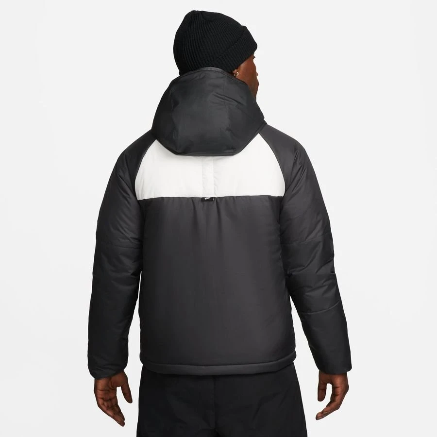 Nike Winter Jacket NSW Therma-FIT Legacy - Smoke Grey/White/Black 2 Nike Winter Jacket NSW Therma-FIT Legacy - Smoke Grey/White/Black - Image 2