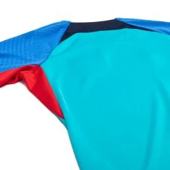 Nike Barcelona Training T-Shirt Dri-FIT Strike - Oracle Aqua/Signal Blue/Obsidian Woman -football 853738c4719e