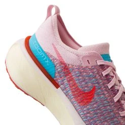 Nike Running Shoe ZoomX Invincible Run FK 3 - Pink Foam/Bright Crimson/Racer Blue Woman -football 855f0dd3b38c