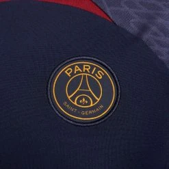 Nike Paris Saint Germain Training T-Shirt Dri-FIT Strike - Blackened Blue/Gold Suede -football 86becc3f37aa