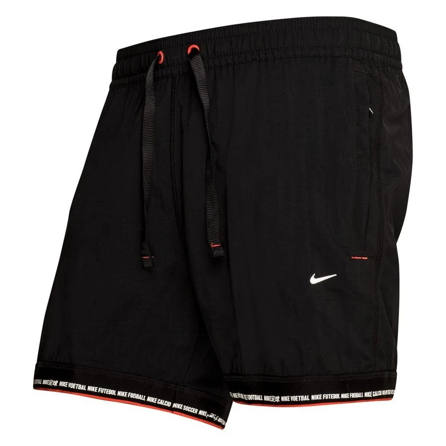 Nike F.C. Football Shorts Tribuna - Black/Habanero Red/White 1 Nike F.C. Football Shorts Tribuna - Black/Habanero Red/White