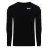 Nike Pro Warm Crew - Black/White Long Sleeves