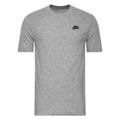 Nike T-Shirt NSW Club - Dark Grey Heather/Black