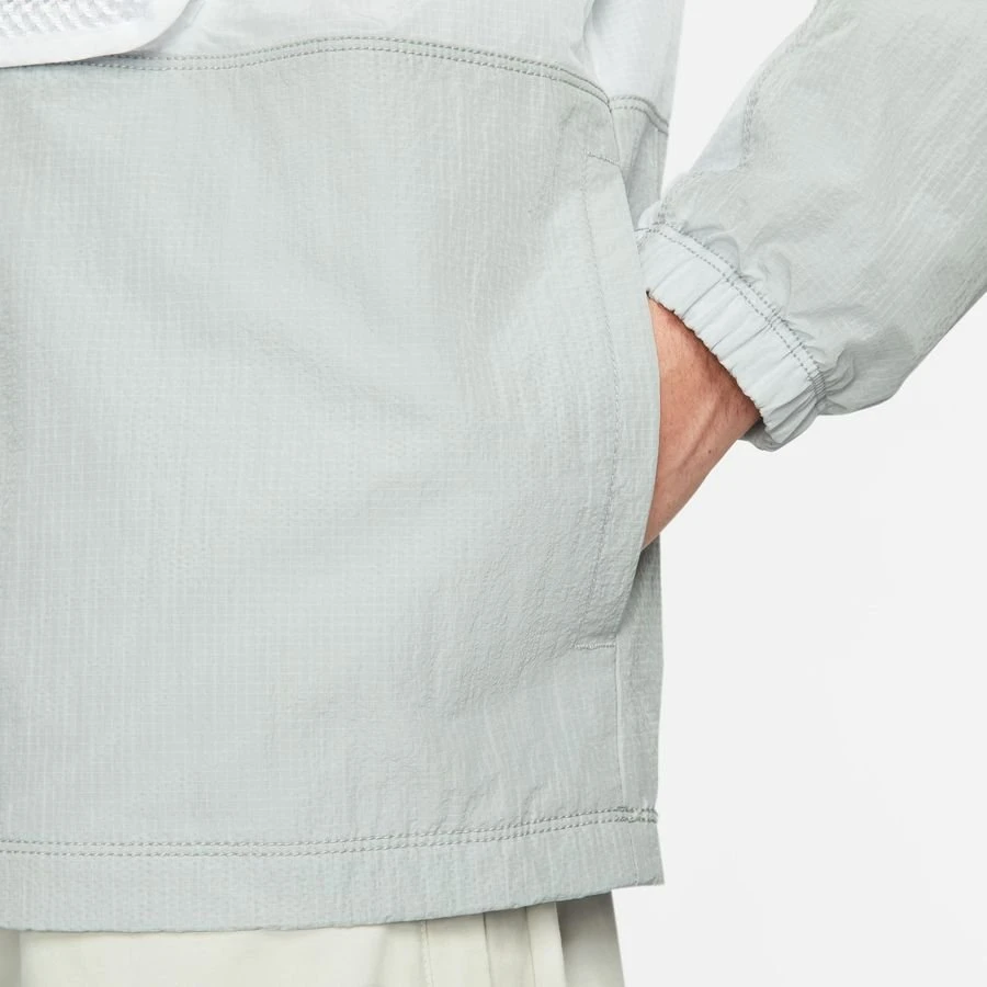 Nike Air Jacket Woven Lined - Smoke Grey/White/Vivid Sulfur 4 Nike Air Jacket Woven Lined - Smoke Grey/White/Vivid Sulfur - Image 4