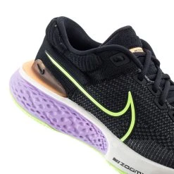 Nike Running Shoe ZoomX Invincible Run FK 2 - Black/Ghost Green/Peach Cream -football 8bebd078a3d6