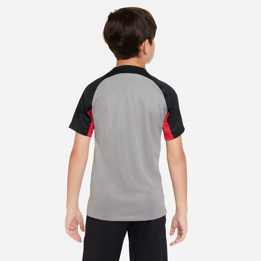 Nike Barcelona Training T-Shirt Dri-FIT Strike - Steel Gray/Black Kids 2 Nike Barcelona Training T-Shirt Dri-FIT Strike - Steel Gray/Black Kids - Image 2