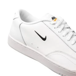 Nike Sneaker Court Vintage - White/Black/Total Orange -football 91d065dc883b
