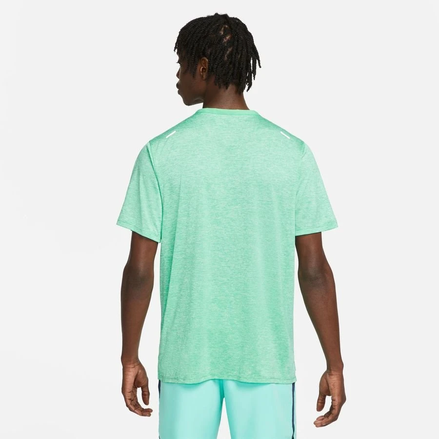 Nike Running T-Shirt Dri-FIT Rise 365 - Light Menta/Reflect Silver 2 Nike Running T-Shirt Dri-FIT Rise 365 - Light Menta/Reflect Silver - Image 2