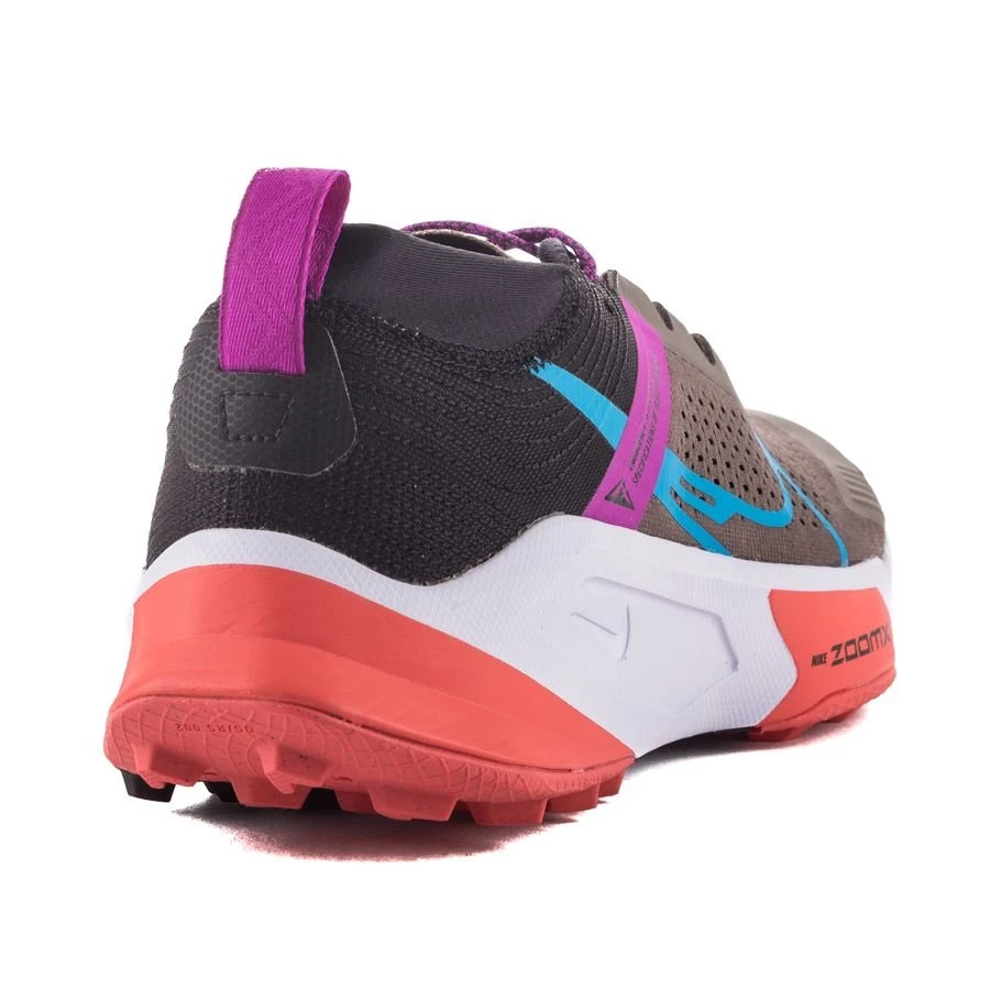 Nike Running Shoe ZoomX Zegama Trail - Iron Grey/Laser Blue/Black/Vivid Purple 4 Nike Running Shoe ZoomX Zegama Trail - Iron Grey/Laser Blue/Black/Vivid Purple - Image 4