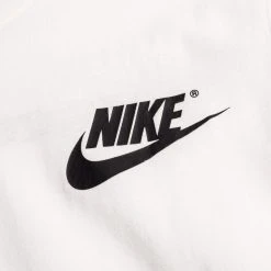 Nike T-Shirt NSW Tech Authorised Personnel - Sail/Black -football 94fd4d318b84