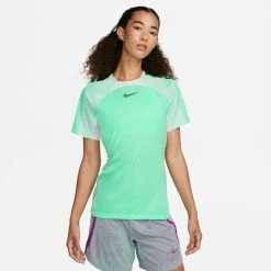 Nike Training T-Shirt Dri-FIT Strike - Green Glow/White Woman