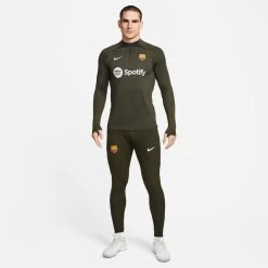 Nike Barcelona Training Shirt Dri-FIT Strike Drill - Sequoia/Black/White -football 96b04bd0b457