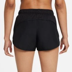 Nike Running Shorts Dri-FIT Tempo Race - Black/Reflect Silver Woman -football 96e8b8f5b513