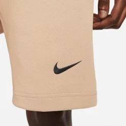 Nike Barcelona Shorts NSW Tech Fleece Senyera - Desert Sand/Dark Obsidian -football 96ee0ca97432