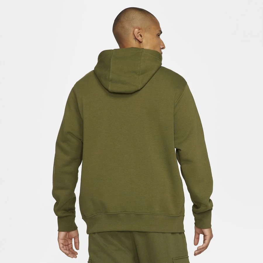 Nike Hoodie NSW Club - Rough Green/White 2 Nike Hoodie NSW Club - Rough Green/White - Image 2