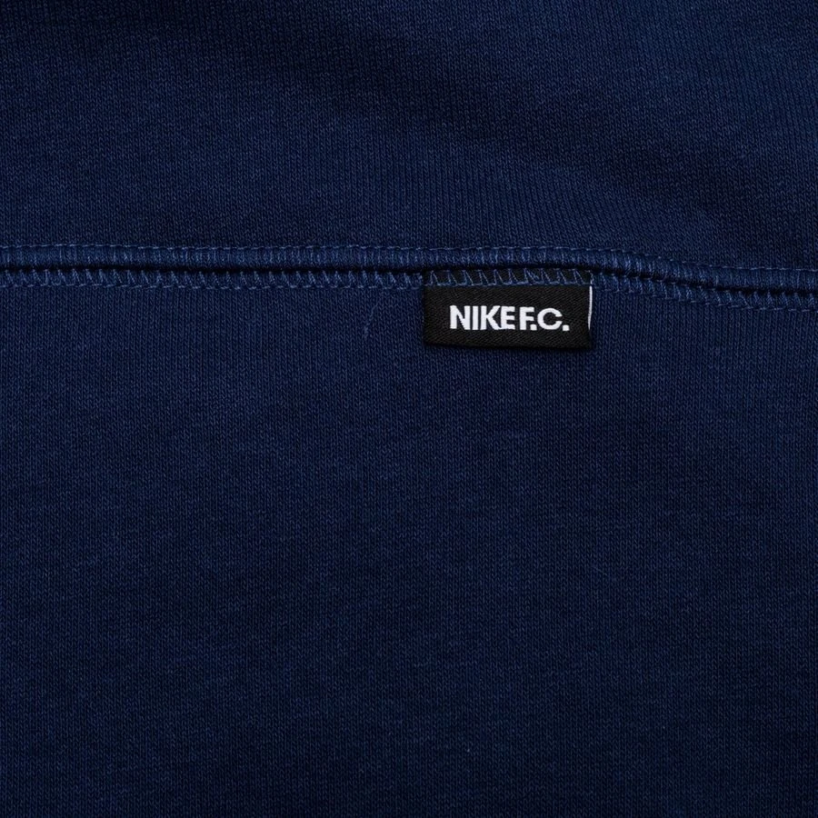 Nike F.C. Hoodie Fleece - Midnight Navy/Habanero Red/Black 4 Nike F.C. Hoodie Fleece - Midnight Navy/Habanero Red/Black - Image 4