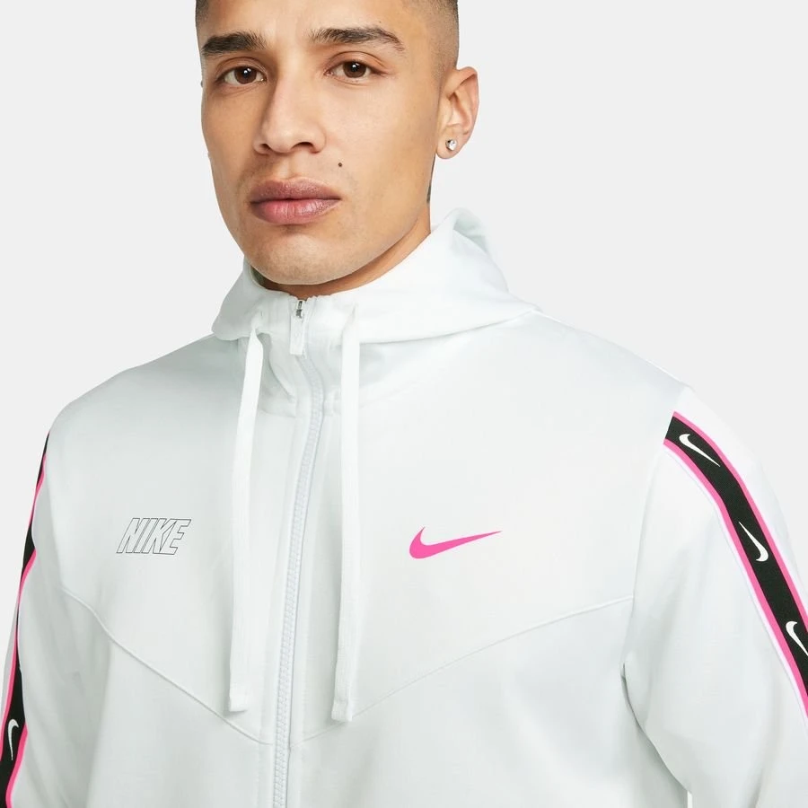 Nike Hoodie Sportswear NSW Repeat - Summit White/Hyper Pink 3 Nike Hoodie Sportswear NSW Repeat - Summit White/Hyper Pink - Image 3