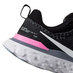 Nike Running Shoe React Infinity Run FK 3 - Black/Football Grey/Shock Pink 13 Nike Running Shoe React Infinity Run FK 3 - Black/Football Grey/Shock Pink -football 992a66f71d25
