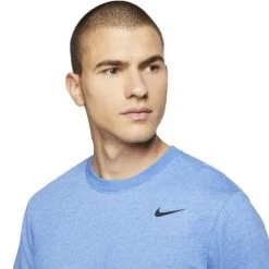 Nike Training T-Shirt Dri-FIT - Game Royal/Black -football 9a66914d1deb