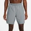 Nike Running Shorts Dri-FIT Challenger 7" 2IN1 - Smoke Grey/Reflect Silver