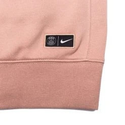 Nike Paris Saint Germain Hoodie NSW Club - Rose Tone/White -football 9aaf2402721c