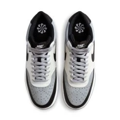 Nike Sneaker Court Vision Mid Next Nature - Smoke Grey/Black/Sail -football 9b8af2dbbf04