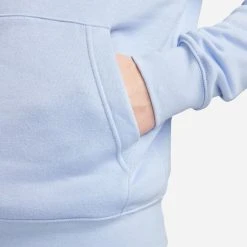 Nike Hoodie NSW Club - Cobalt Bliss/White -football 9cb520ab459d