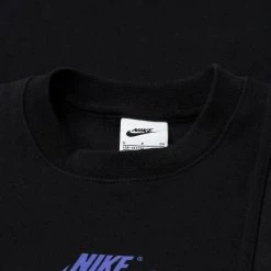 Nike Sweatshirt NSW Air Crew - Black/White/Violet Kids 10 Nike Sweatshirt NSW Air Crew - Black/White/Violet Kids -football 9d02cbbd2abb