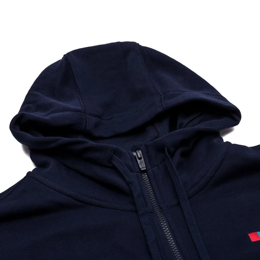 Nike Barcelona Hoodie NSW Club FT FZ - Obsidian/Club Gold 2 Nike Barcelona Hoodie NSW Club FT FZ - Obsidian/Club Gold - Image 2