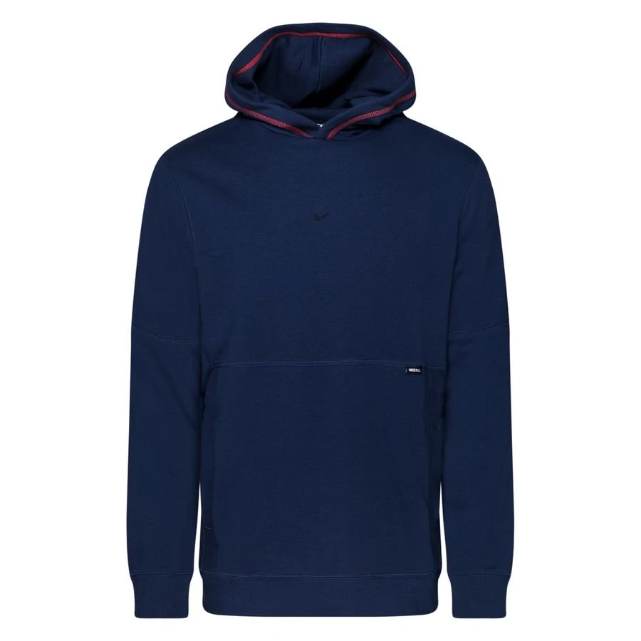 Nike F.C. Hoodie Fleece - Midnight Navy/Habanero Red/Black 1 Nike F.C. Hoodie Fleece - Midnight Navy/Habanero Red/Black
