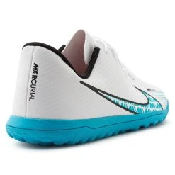 Nike Mercurial Vapor 15 Club TF Blast - White/Baltic Blue/Pink Blast Kids -football a04a62b918ef