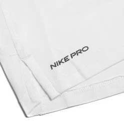Nike Pro Compression Top - White/Black -football a0ceef344493