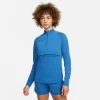 Nike Training Shirt Dri-FIT Academy 21 Drill - Marina Blue/Black Woman