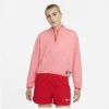 Nike F.C. Midlayer Top Dri-FIT 1/2 Zip Joga Bonito - Ember Glow/White Woman