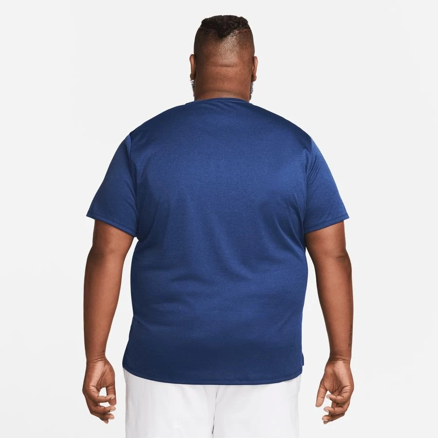 Nike Running T-Shirt Dri-FIT UV Miller - Midnight Navy/Game Royal/Reflect Silver 2 Nike Running T-Shirt Dri-FIT UV Miller - Midnight Navy/Game Royal/Reflect Silver - Image 2