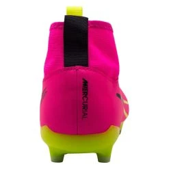 Nike Air Zoom Mercurial Superfly 9 Academy MG Luminous - Pink Blast/Volt/Gridiron Kids -football a5114558e8d8