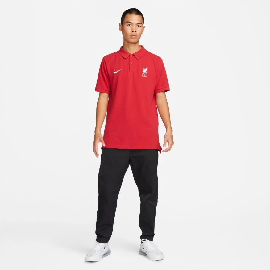 Nike Liverpool Polo NSW - Gym Red/White 3 Nike Liverpool Polo NSW - Gym Red/White - Image 3