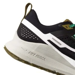 Nike Running Shoe React Pegasus Trail 4 - Black/White/Olive Flak 13 Nike Running Shoe React Pegasus Trail 4 - Black/White/Olive Flak -football a77b636df670