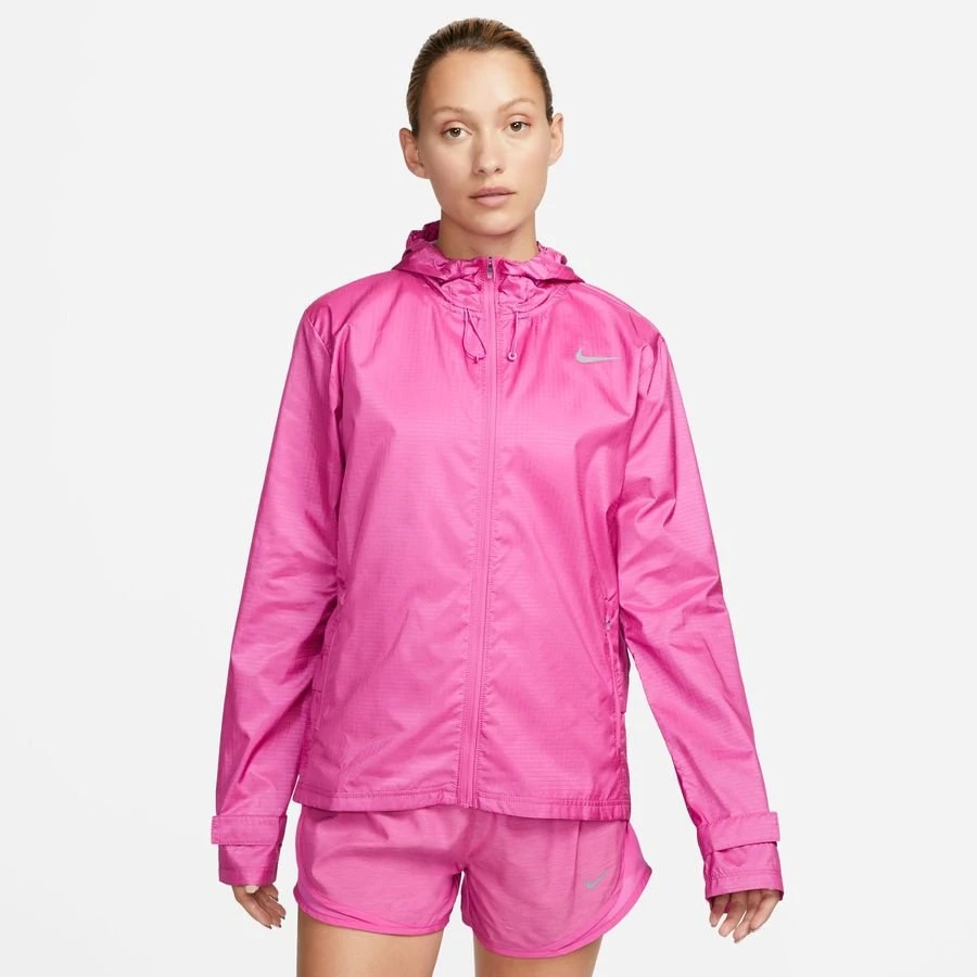 Nike Running Jacket Essential - Fuchsia/Reflect Silver Woman 1 Nike Running Jacket Essential - Fuchsia/Reflect Silver Woman
