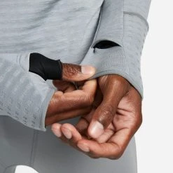 Nike Running Shirt Therma-FIT Repel Element Crew - Smoke Grey/Reflect Silver -football a89c3de8e5a9