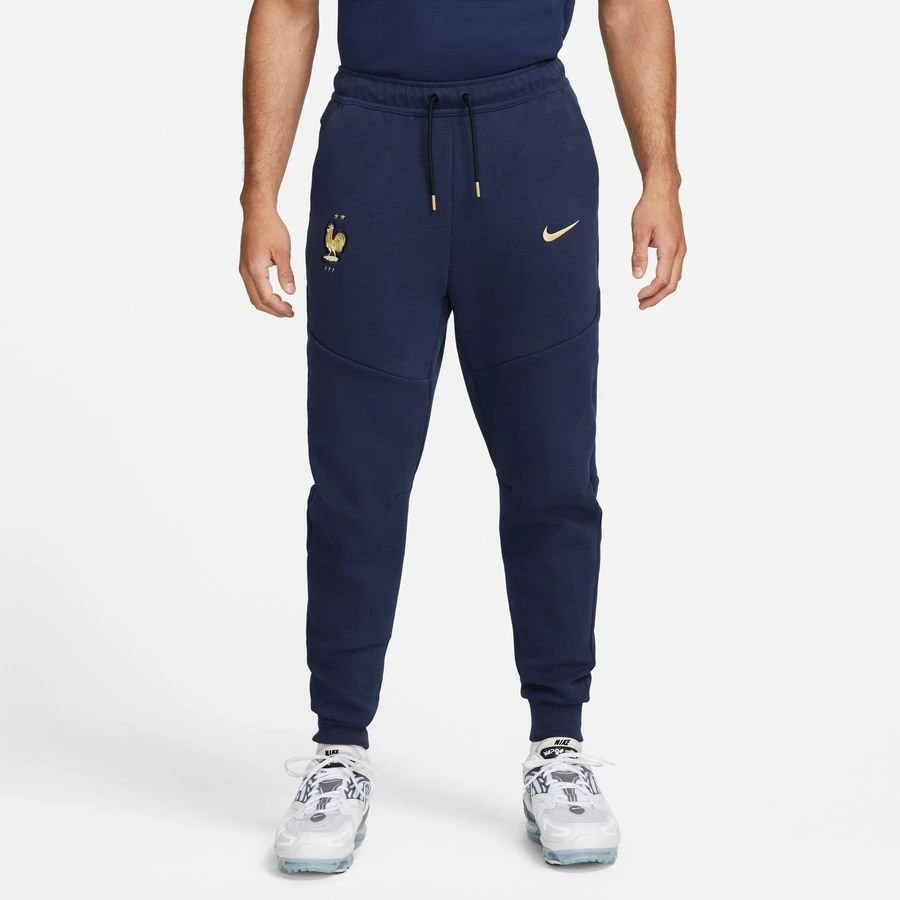 Nike France Training Set NSW Tech Fleece - Navy/Blue/Gold 5 Nike France Training Set NSW Tech Fleece - Navy/Blue/Gold - Image 5