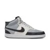 Nike Sneaker Court Vision Mid Next Nature - Smoke Grey/Black/Sail