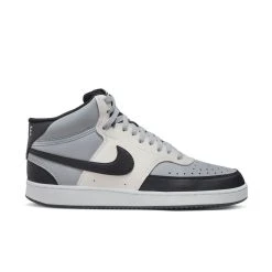 Nike Sneaker Court Vision Mid Next Nature - Smoke Grey/Black/Sail