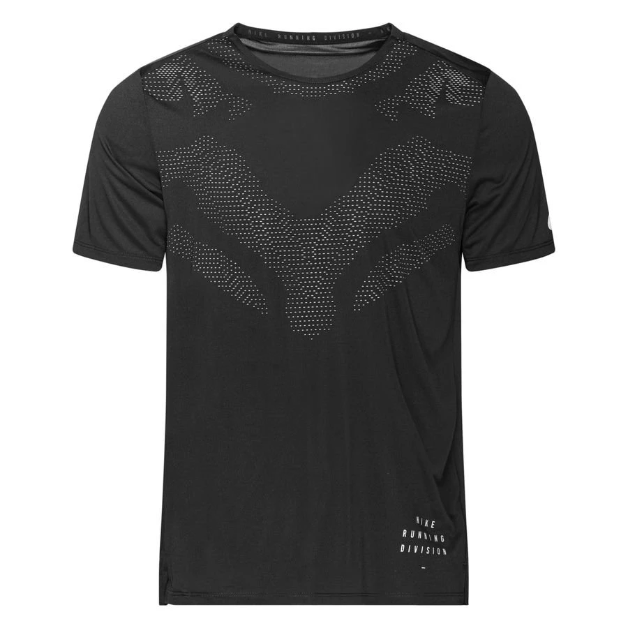 Nike Running T-Shirt Division Rise 365 - Black 1 Nike Running T-Shirt Division Rise 365 - Black