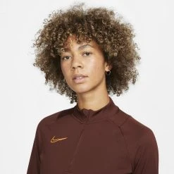 Nike Training Shirt Academy 21 Drill Top - Bronze/Total Orange Woman -football a9acbd2902e8
