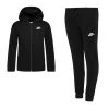 Nike Sweat Suit Core NSW - Black/White Kids