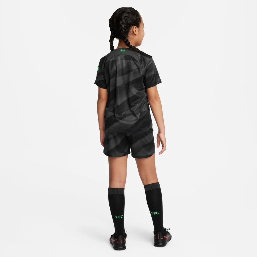 Nike Liverpool Goalkeeper Shirt 2023/24 Mini-Kit Kids 2 Nike Liverpool Goalkeeper Shirt 2023/24 Mini-Kit Kids - Image 2