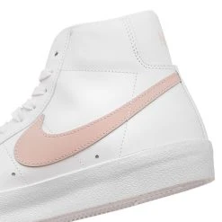 Nike Sneaker Blazer Mid '77 - White/Pink Oxford Woman -football ab5e9f39bd47